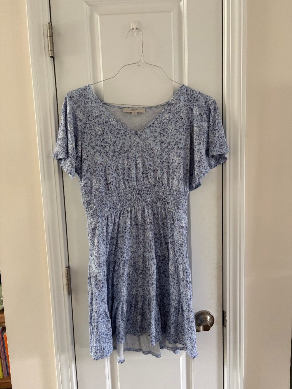 Loft Floral Mini Dress